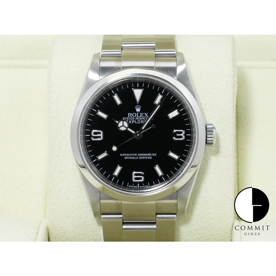 ロレックス エクスプローラーI Ref.114270 ステンレススチール ブラック文字盤 オイスターブレスレット | エクスプローラー（ROLEX）