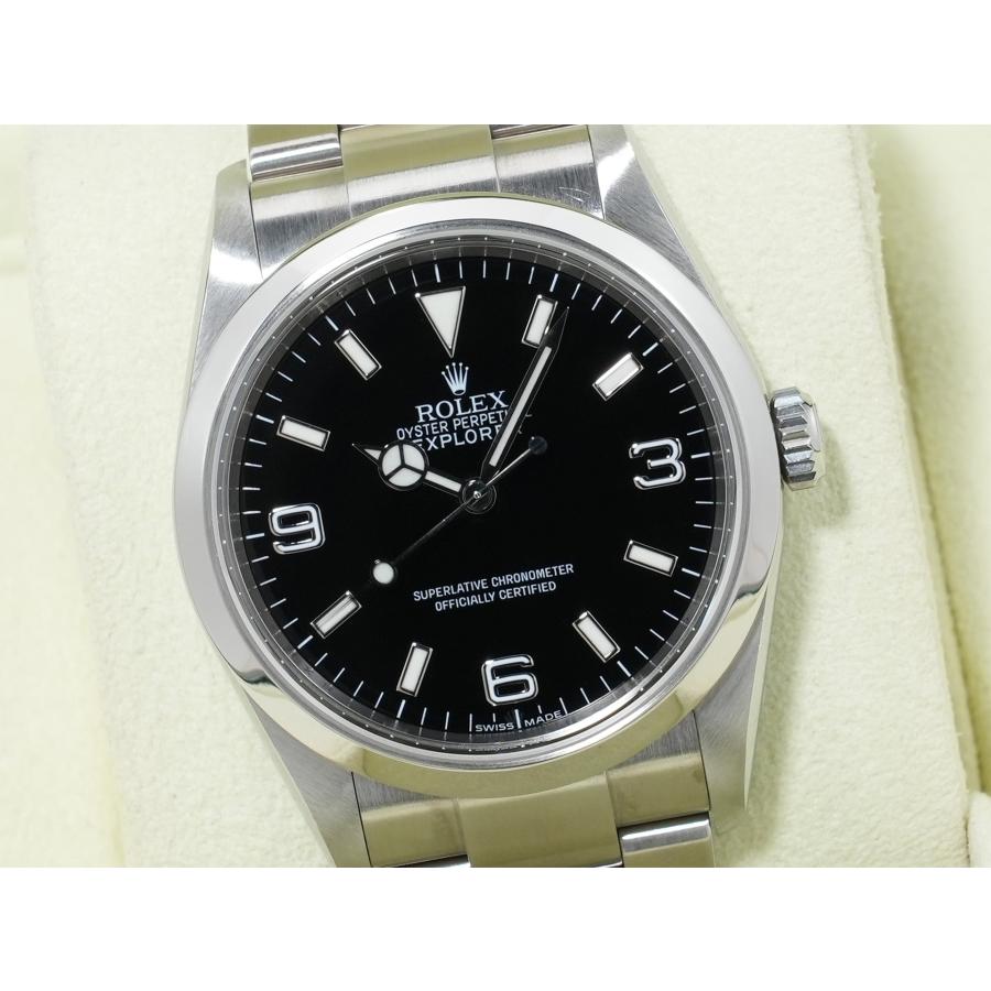 ロレックス エクスプローラーI Ref.114270 ステンレススチール ブラック文字盤 オイスターブレスレット | エクスプローラー（ROLEX） | 02