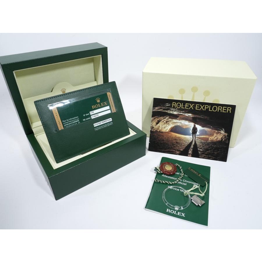 ロレックス エクスプローラーI Ref.114270 ステンレススチール ブラック文字盤 オイスターブレスレット | エクスプローラー（ROLEX） | 09