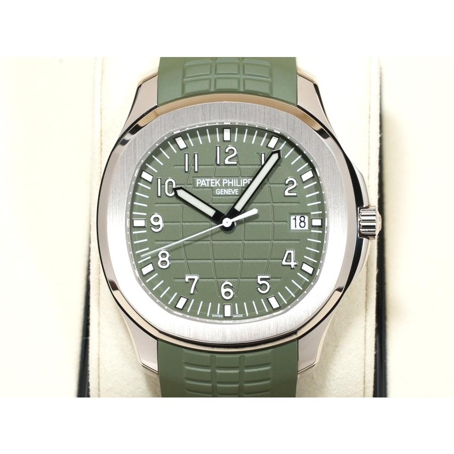 パテックフィリップ アクアノート Ref.5168G-010 ホワイトゴールド カーキグリーン文字盤 | アクアノート | 01