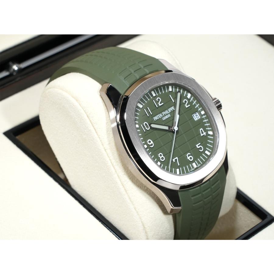 パテックフィリップ アクアノート Ref.5168G-010 ホワイトゴールド カーキグリーン文字盤 | アクアノート | 04