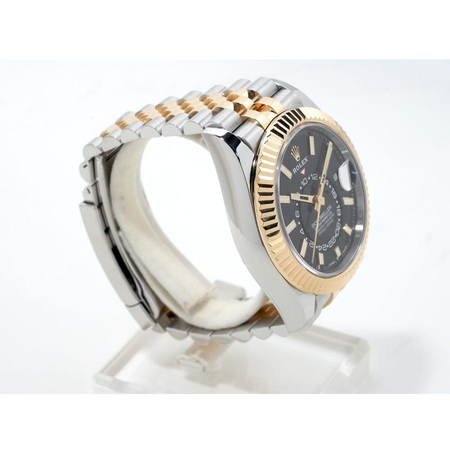 ロレックス スカイドゥエラー Ref.326933 ステンレススチール/イエローゴールド ブラック文字盤 ジュビリーブレスレット | スカイドゥエラー | 04