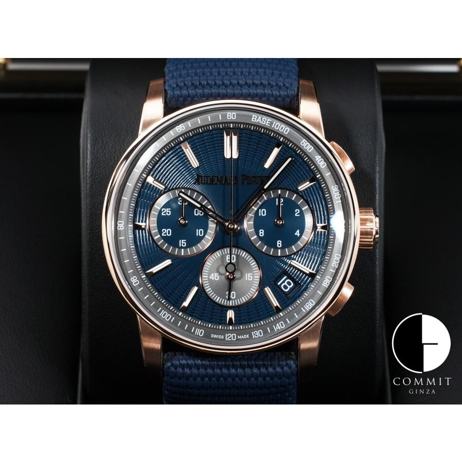 オーデマピゲ CODE 11.59 クロノグラフ Ref.26393OR.OO.A348KB.01 PG ナイトブルー文字盤 | AUDEMARS PIGUET