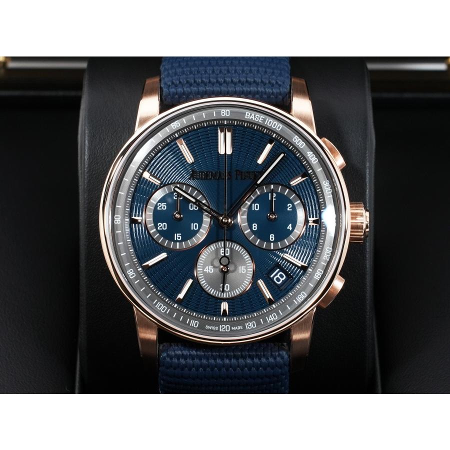 オーデマピゲ CODE 11.59 クロノグラフ Ref.26393OR.OO.A348KB.01 PG ナイトブルー文字盤 | AUDEMARS PIGUET | 01