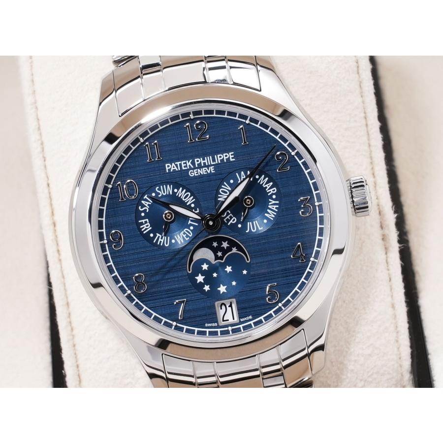 パテックフィリップ アニュアルカレンダー ムーンフェイズ Ref.4947/1A-001 SS ブルー文字盤 | PATEK PHILIPPE | 02