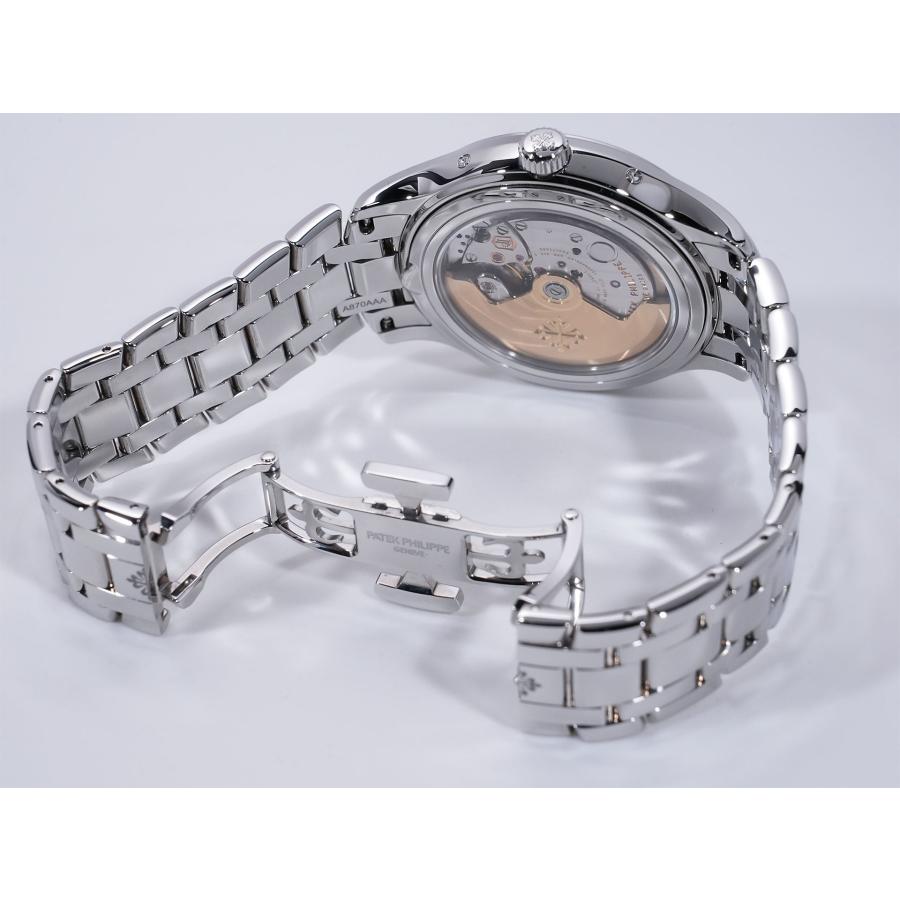 パテックフィリップ アニュアルカレンダー ムーンフェイズ Ref.4947/1A-001 SS ブルー文字盤 | PATEK PHILIPPE | 07