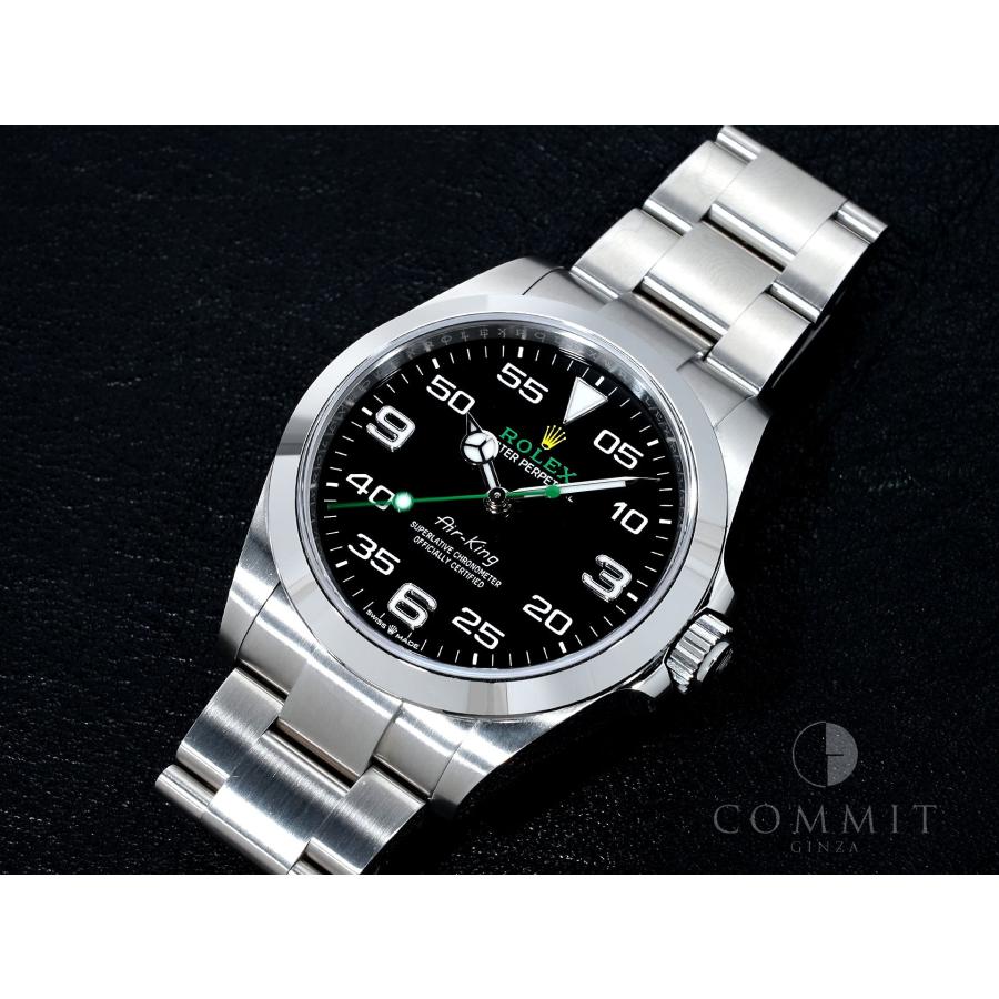 ロレックス エアキング Ref.126900 ステンレススチール ブラック文字盤 オイスターブレスレット | エアキング | 10