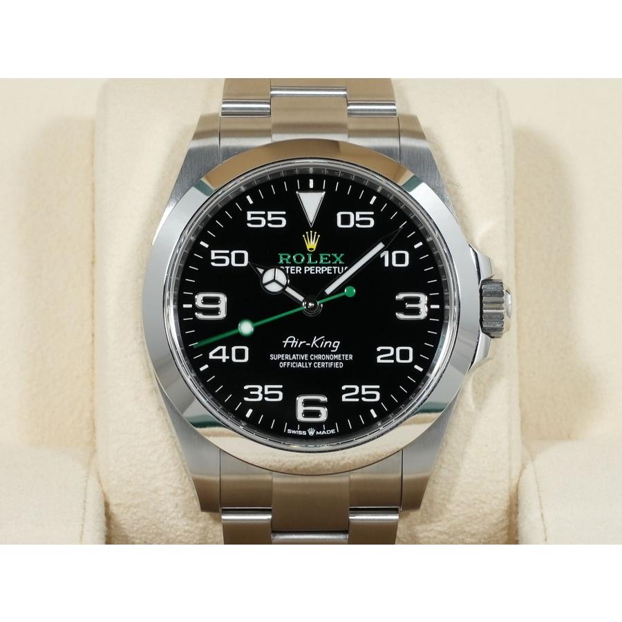 ロレックス エアキング Ref.126900 ステンレススチール ブラック文字盤 オイスターブレスレット | エアキング | 01