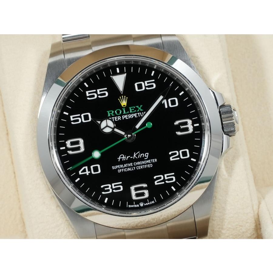 ロレックス エアキング Ref.126900 ステンレススチール ブラック文字盤 オイスターブレスレット | エアキング | 02