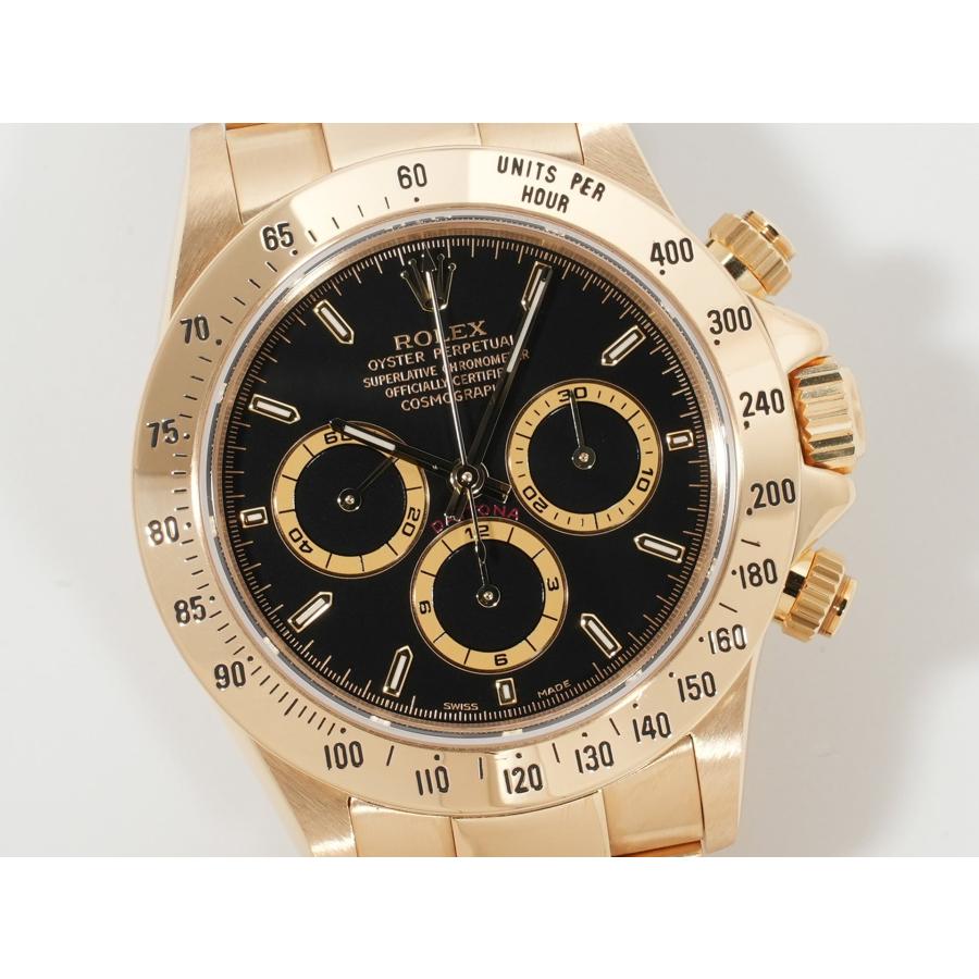 ロレックス デイトナ エルプリメロ Ref.16528 18KYG ブラック文字盤 | コスモグラフ デイトナ | 01