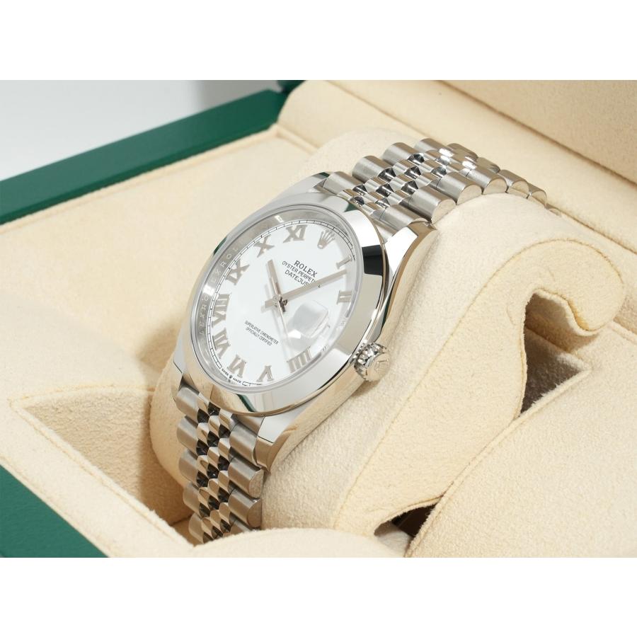 ロレックス デイトジャスト41 Ref.126300 ステンレススチール ホワイトローマン文字盤 ジュビリーブレスレット | デイトジャスト | 03