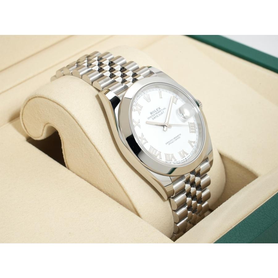 ロレックス デイトジャスト41 Ref.126300 ステンレススチール ホワイトローマン文字盤 ジュビリーブレスレット | デイトジャスト | 04