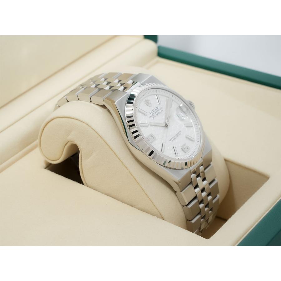 ロレックス ランドドゥエラー Ref.127334 ステンレススチール/ホワイトゴールド ホワイト文字盤 ジュビリーブレスレット | ROLEX | 04