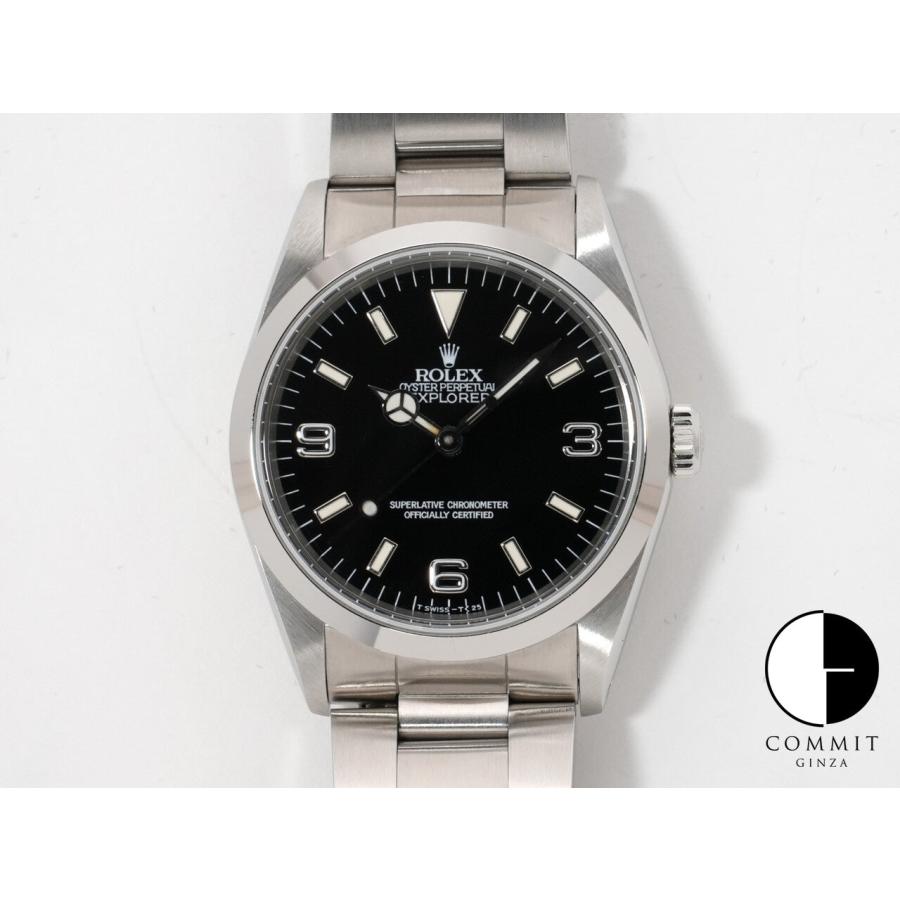 ロレックス エクスプローラーI Ref.14270 ステンレススチール ブラック文字盤 オイスターブレスレット | エクスプローラー（ROLEX）