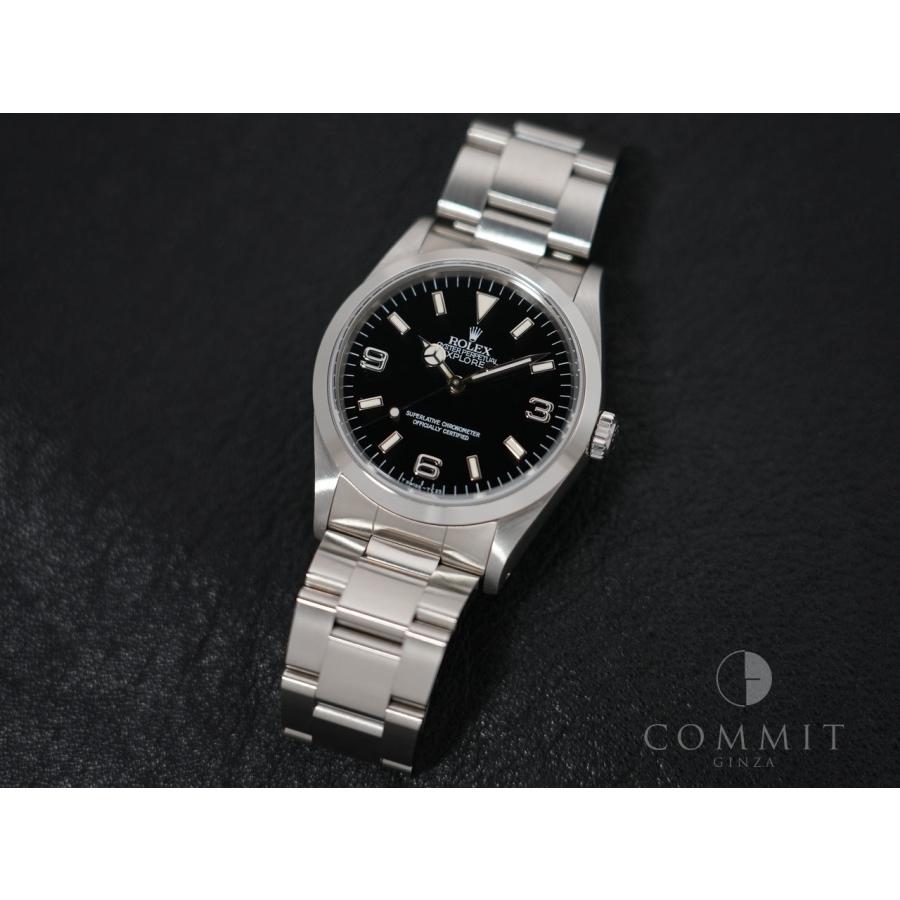 ロレックス エクスプローラーI Ref.14270 ステンレススチール ブラック文字盤 オイスターブレスレット | エクスプローラー（ROLEX） | 10