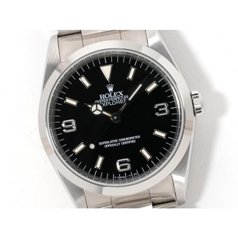 ロレックス エクスプローラーI Ref.14270 ステンレススチール ブラック文字盤 オイスターブレスレット | エクスプローラー（ROLEX） | 02