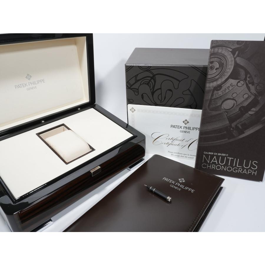 パテックフィリップ ノーチラス クロノグラフ Ref.5980/1AR-001 ステンレススチール/ローズゴールド ブルー文字盤 | ノーチラス | 09