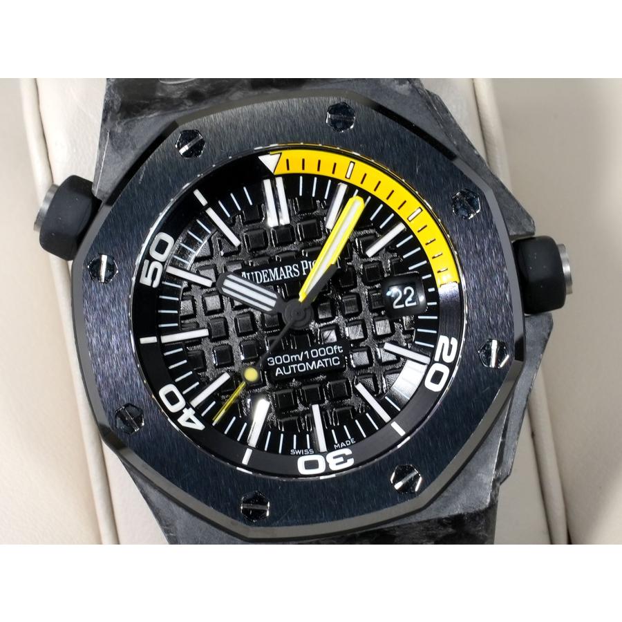 オーデマピゲ ロイヤルオーク オフショア ダイバー Ref.15706AU.OO.A002CA.01 カーボン ブラック文字盤 | AUDEMARS PIGUET | 02
