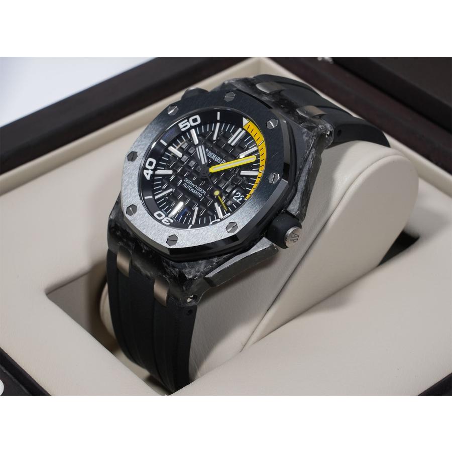 オーデマピゲ ロイヤルオーク オフショア ダイバー Ref.15706AU.OO.A002CA.01 カーボン ブラック文字盤 | AUDEMARS PIGUET | 03