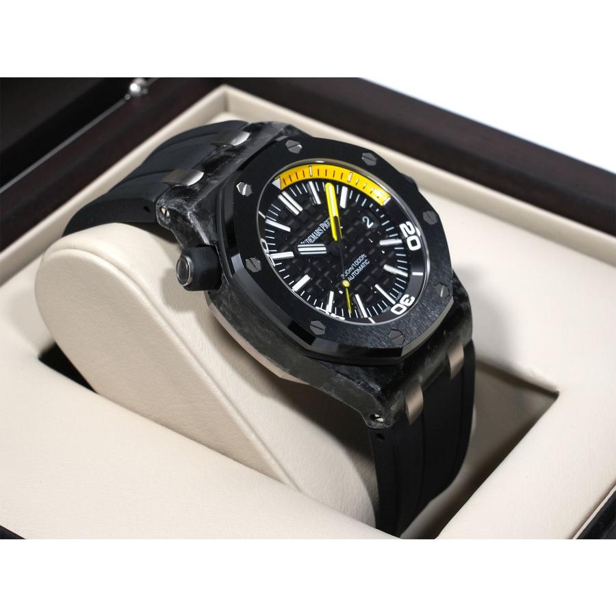 オーデマピゲ ロイヤルオーク オフショア ダイバー Ref.15706AU.OO.A002CA.01 カーボン ブラック文字盤 | AUDEMARS PIGUET | 04