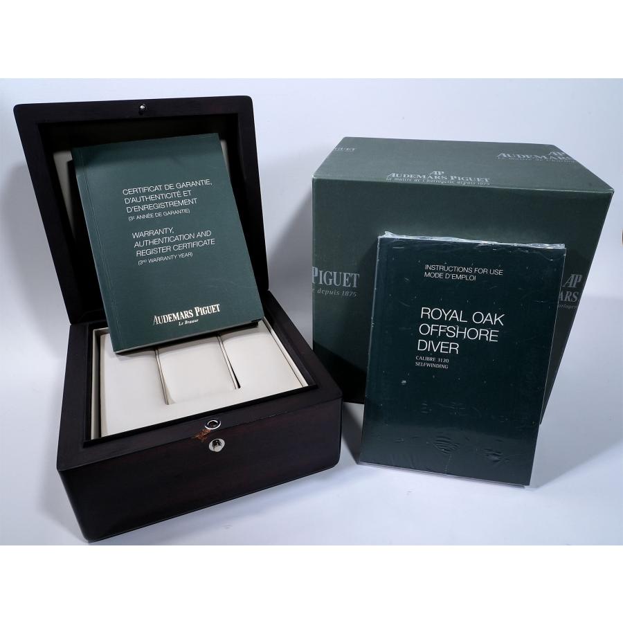 オーデマピゲ ロイヤルオーク オフショア ダイバー Ref.15706AU.OO.A002CA.01 カーボン ブラック文字盤 | AUDEMARS PIGUET | 08