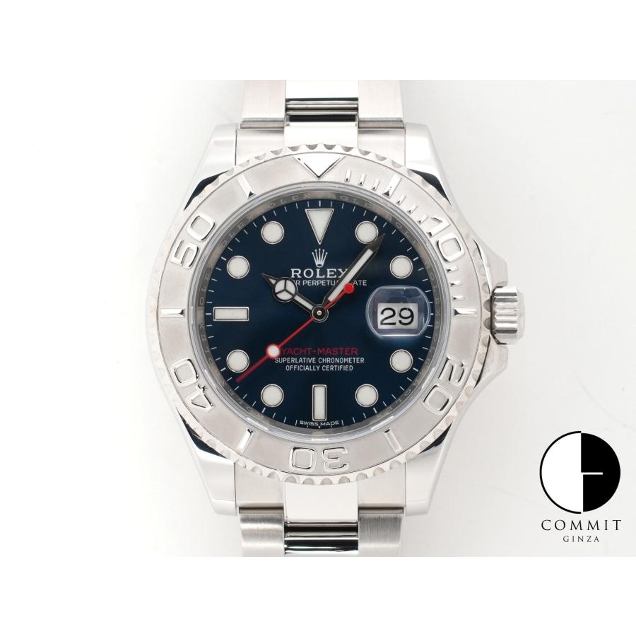 ロレックス ヨットマスター40 Ref.116622 ステンレススチール/プラチナ ブルー文字盤 | ヨットマスター