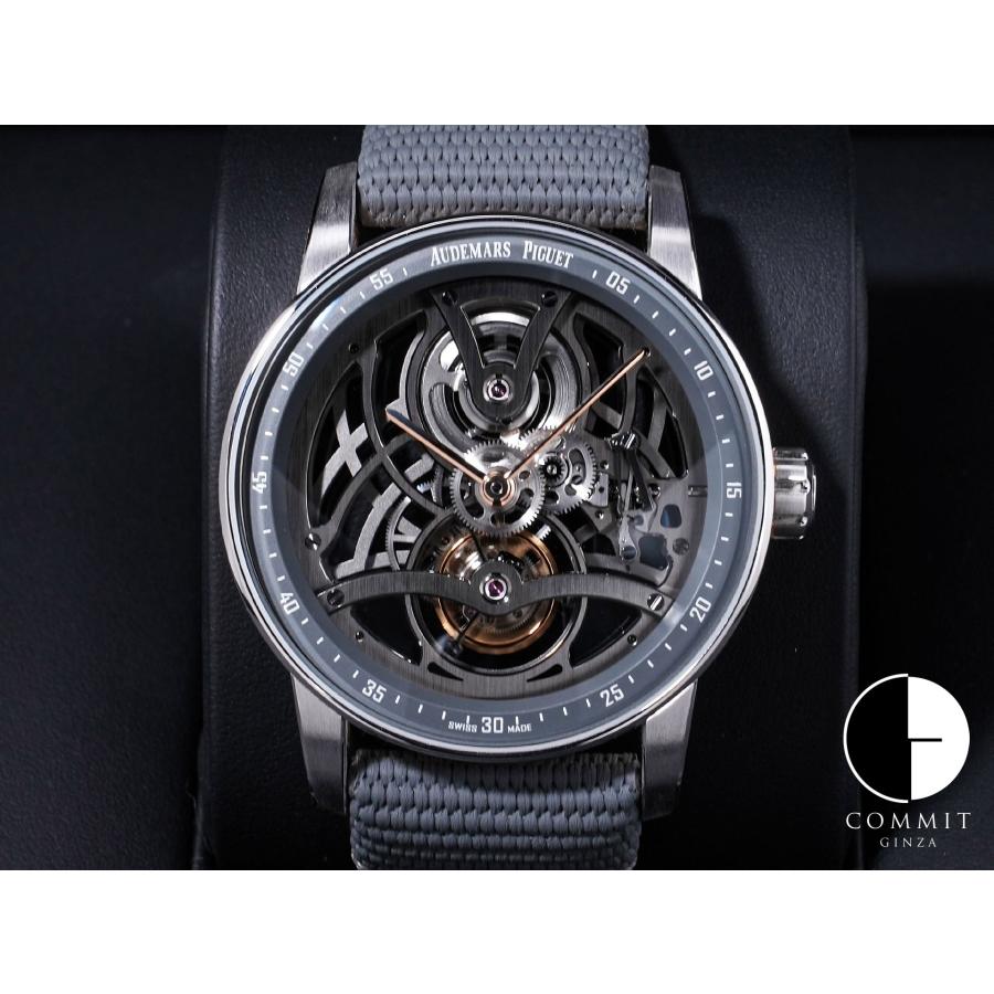 オーデマピゲ CODE 11.59 バイ オーデマ ピゲ トゥールビヨン オープンワーク Ref.26600CR.OO.D009KB.01 18KPG×18KWG | AUDEMARS PIGUET
