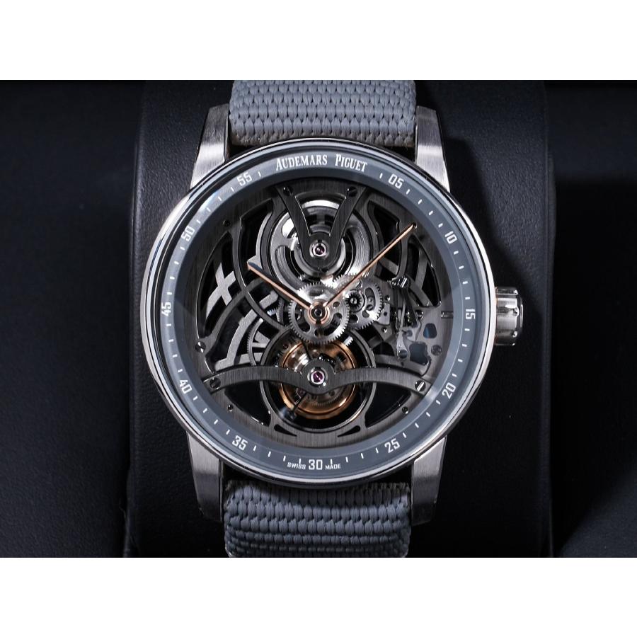 オーデマピゲ CODE 11.59 バイ オーデマ ピゲ トゥールビヨン オープンワーク Ref.26600CR.OO.D009KB.01 18KPG×18KWG | AUDEMARS PIGUET | 01