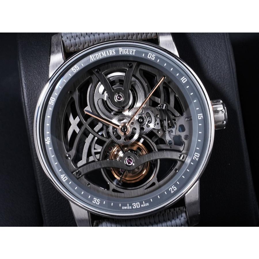 オーデマピゲ CODE 11.59 バイ オーデマ ピゲ トゥールビヨン オープンワーク Ref.26600CR.OO.D009KB.01 18KPG×18KWG | AUDEMARS PIGUET | 02