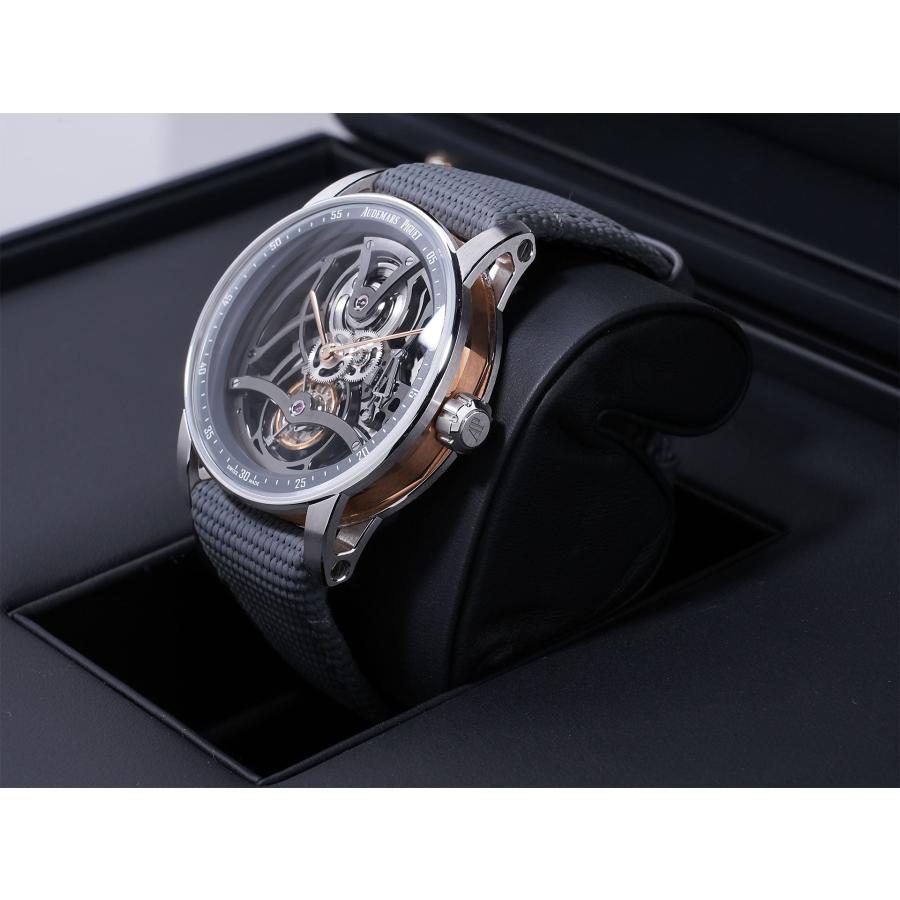 オーデマピゲ CODE 11.59 バイ オーデマ ピゲ トゥールビヨン オープンワーク Ref.26600CR.OO.D009KB.01 18KPG×18KWG | AUDEMARS PIGUET | 03