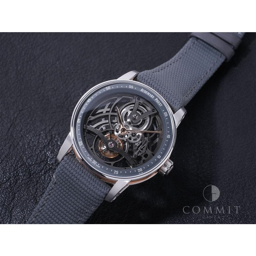 オーデマピゲ CODE 11.59 バイ オーデマ ピゲ トゥールビヨン オープンワーク Ref.26600CR.OO.D009KB.01 18KPG×18KWG | AUDEMARS PIGUET | 09