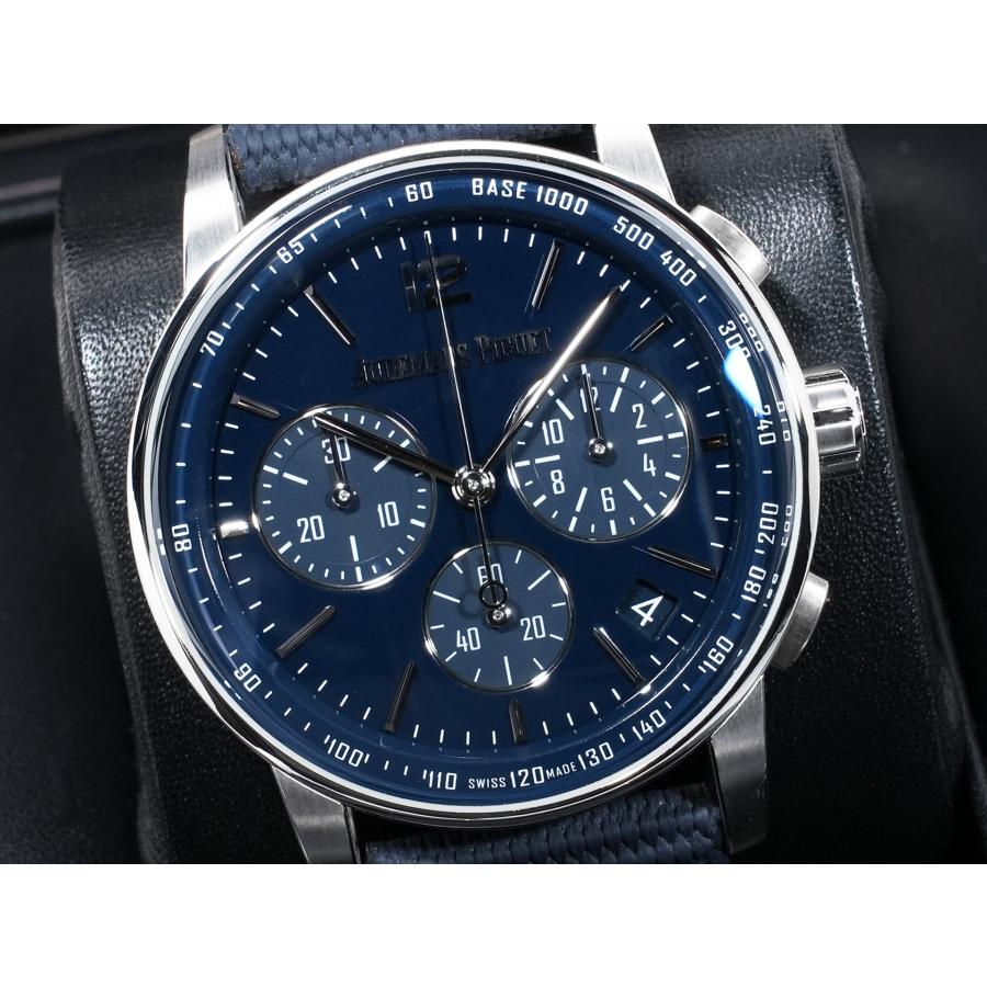 オーデマピゲ CODE 11.59 クロノグラフ Ref.26393BC.OO.A321CR.01 WG ブルーラッカー文字盤 | AUDEMARS PIGUET | 02