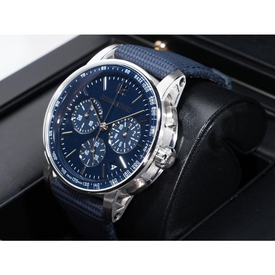 オーデマピゲ CODE 11.59 クロノグラフ Ref.26393BC.OO.A321CR.01 WG ブルーラッカー文字盤 | AUDEMARS PIGUET | 03