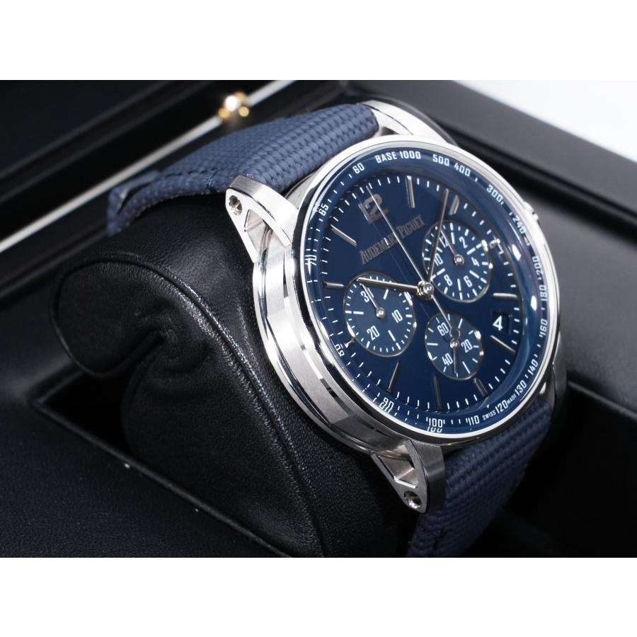 オーデマピゲ CODE 11.59 クロノグラフ Ref.26393BC.OO.A321CR.01 WG ブルーラッカー文字盤 | AUDEMARS PIGUET | 04