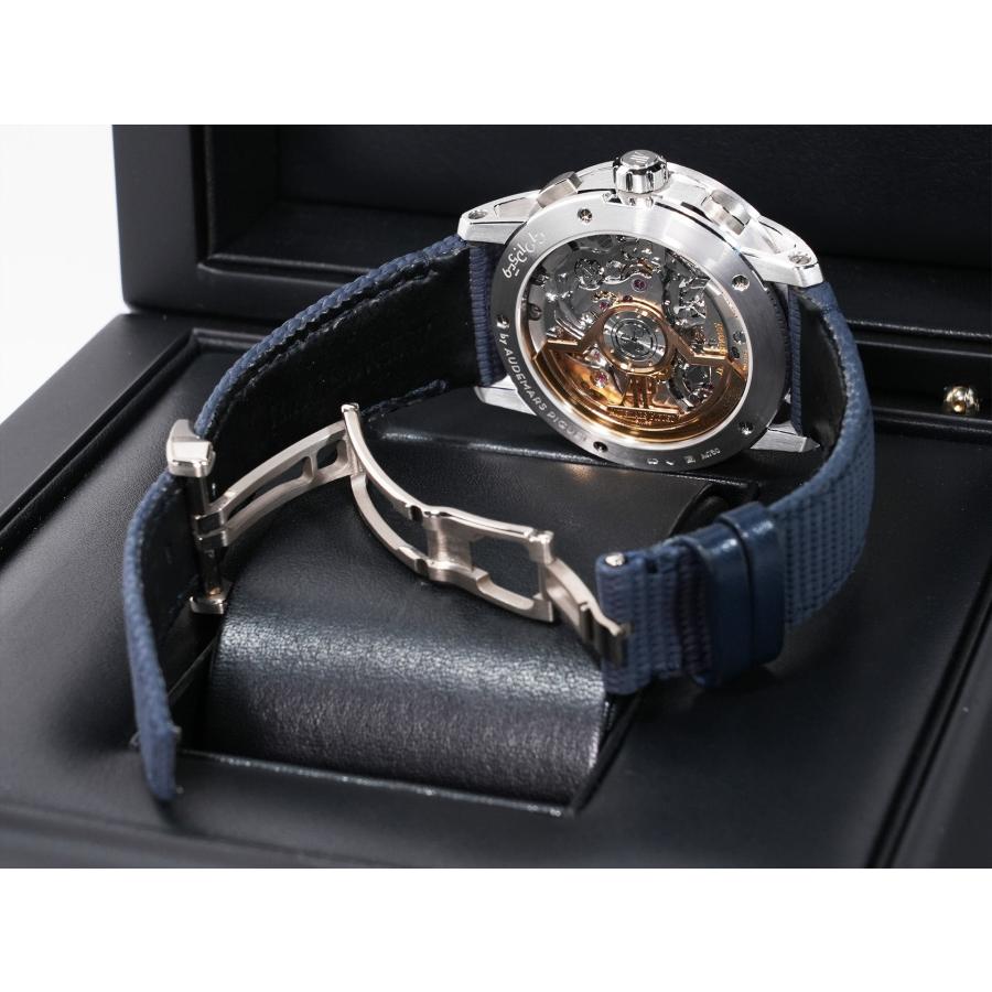 オーデマピゲ CODE 11.59 クロノグラフ Ref.26393BC.OO.A321CR.01 WG ブルーラッカー文字盤 | AUDEMARS PIGUET | 07