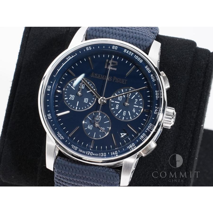 オーデマピゲ CODE 11.59 クロノグラフ Ref.26393BC.OO.A321CR.01 WG ブルーラッカー文字盤 | AUDEMARS PIGUET | 09