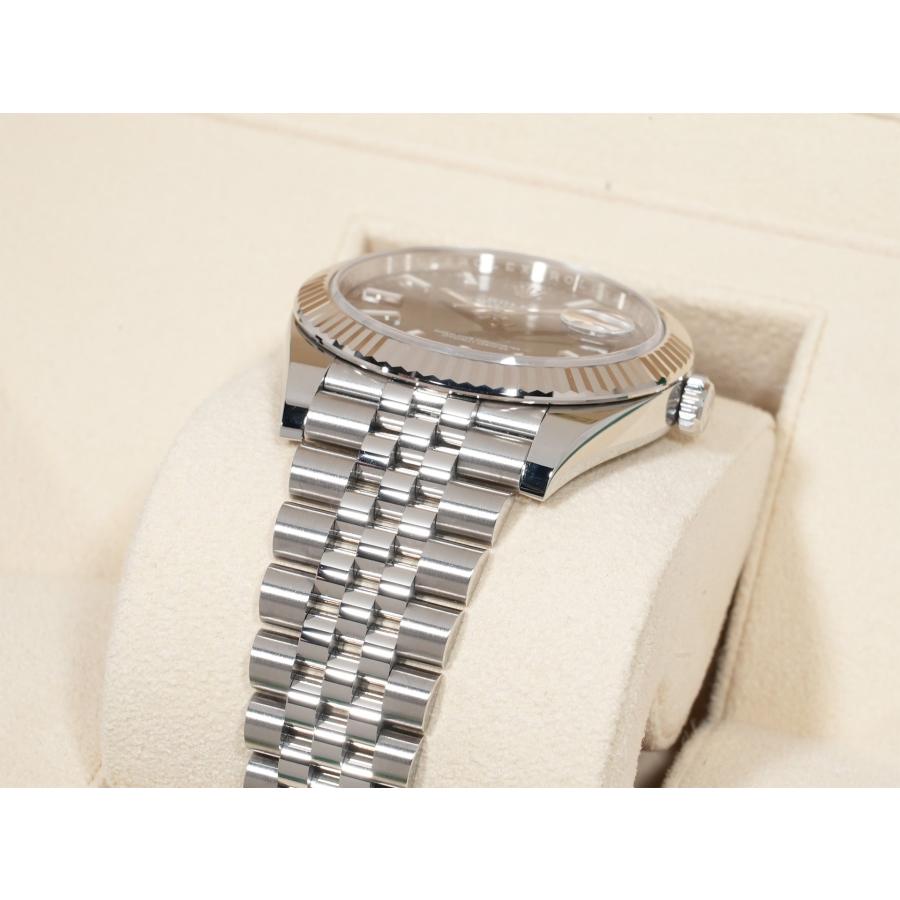 ロレックス デイトジャスト41 Ref.126334 SS/WG ブラック文字盤 ジュビリーブレスレット | デイトジャスト | 05