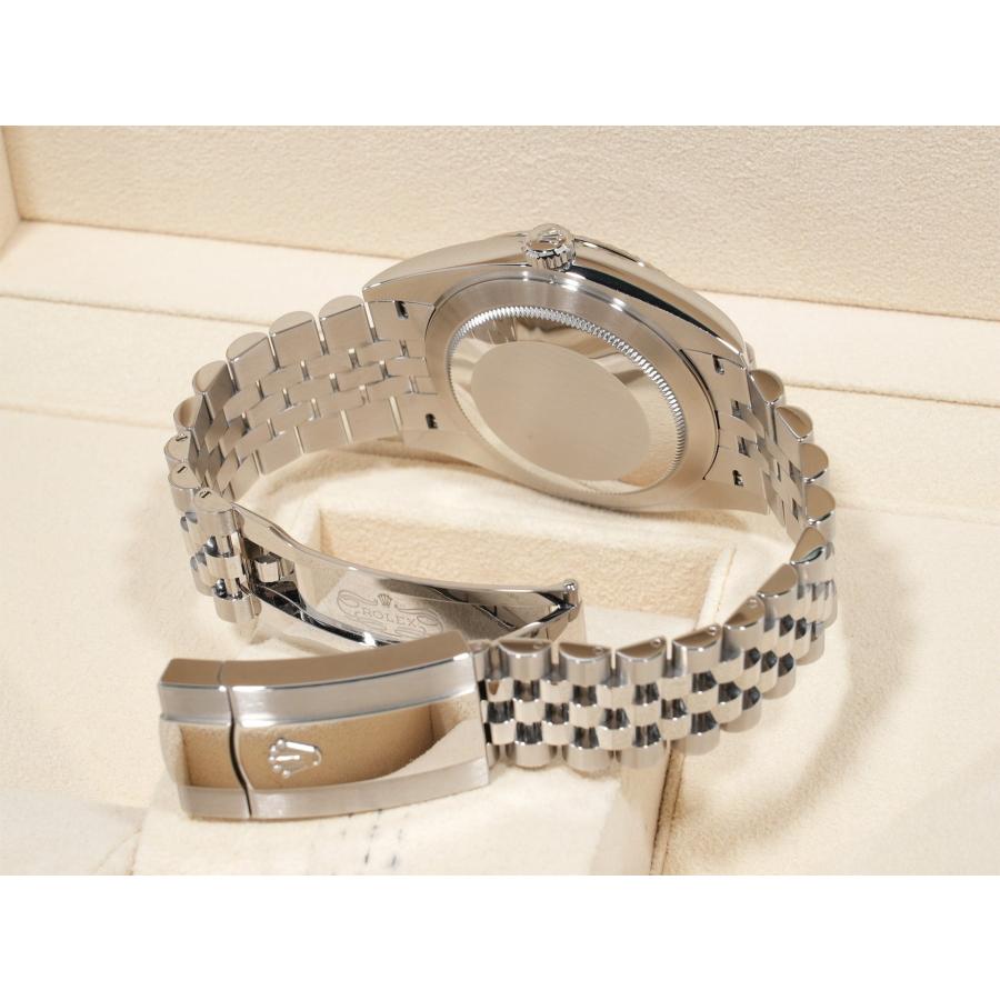 ロレックス デイトジャスト41 Ref.126334 SS/WG ブラック文字盤 ジュビリーブレスレット | デイトジャスト | 07