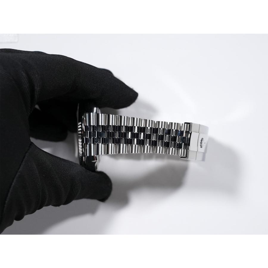 ロレックス デイトジャスト41 Ref.126334 SS/WG ブラック文字盤 ジュビリーブレスレット | デイトジャスト | 08