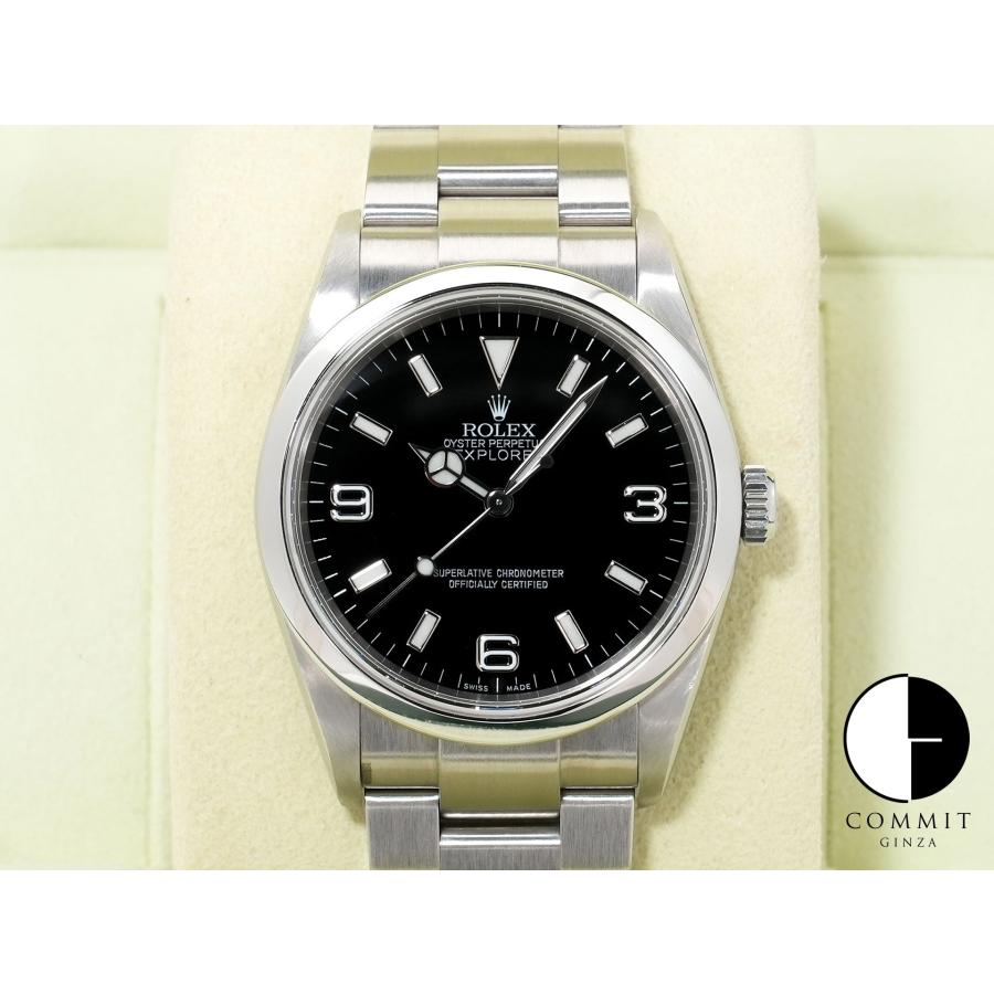 ロレックス エクスプローラーI Ref.114270 ステンレススチール ブラック文字盤 オイスターブレスレット | エクスプローラー（ROLEX）