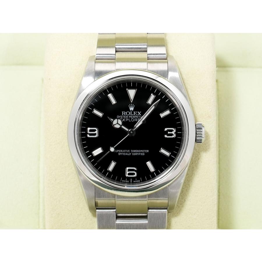 ロレックス エクスプローラーI Ref.114270 ステンレススチール ブラック文字盤 オイスターブレスレット | エクスプローラー（ROLEX） | 01