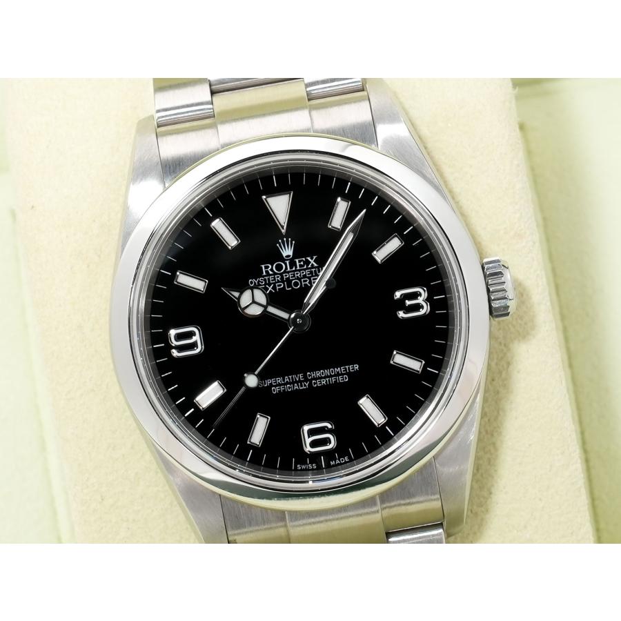 ロレックス エクスプローラーI Ref.114270 ステンレススチール ブラック文字盤 オイスターブレスレット | エクスプローラー（ROLEX） | 02