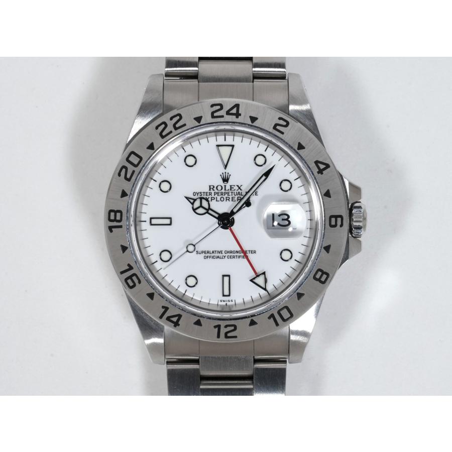 ロレックス エクスプローラーII Ref.16570 SS ホワイト文字盤 | エクスプローラーII | 01