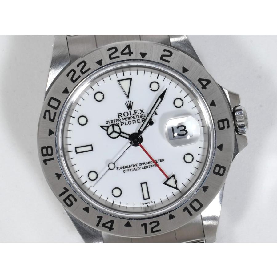 ロレックス エクスプローラーII Ref.16570 SS ホワイト文字盤 | エクスプローラーII | 02