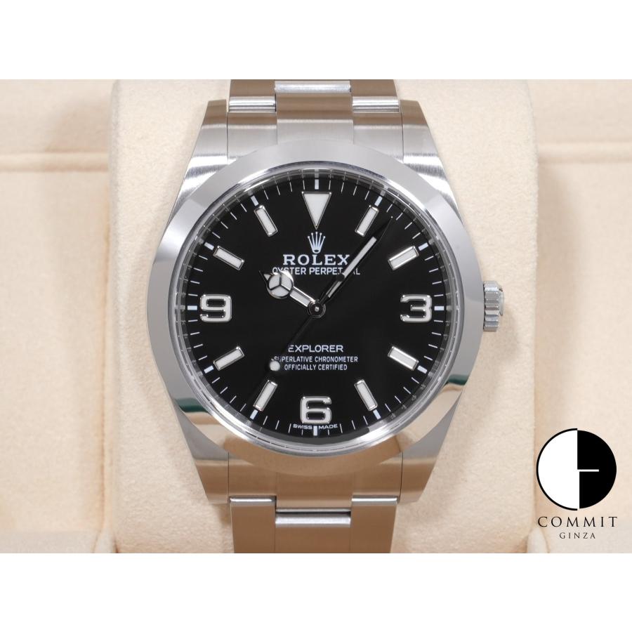 ロレックス エクスプローラーI Ref.214270 SS ブラック文字盤 | エクスプローラー（ROLEX）