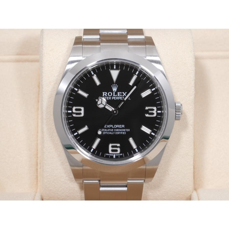 ロレックス エクスプローラーI Ref.214270 SS ブラック文字盤 | エクスプローラー（ROLEX） | 01