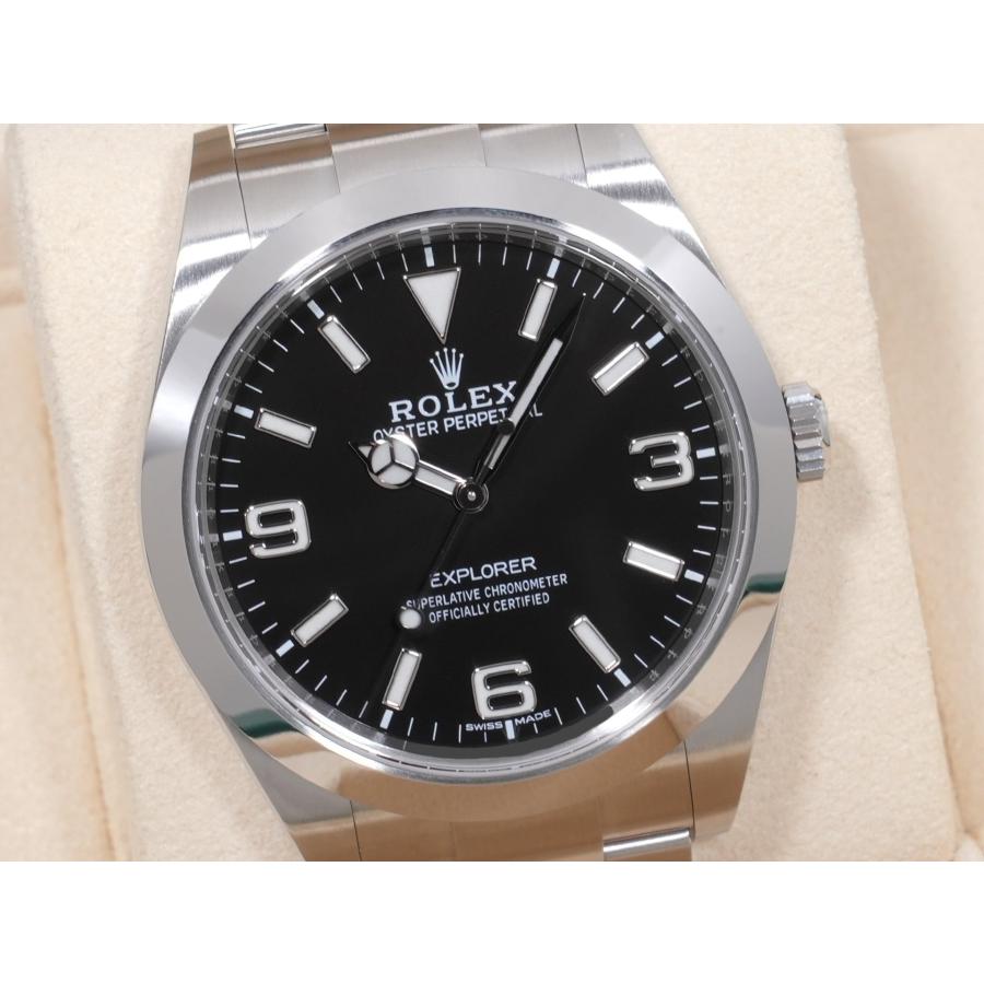 ロレックス エクスプローラーI Ref.214270 SS ブラック文字盤 | エクスプローラー（ROLEX） | 02