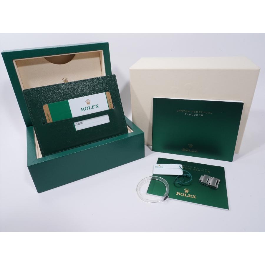 ロレックス エクスプローラーI Ref.214270 SS ブラック文字盤 | エクスプローラー（ROLEX） | 09