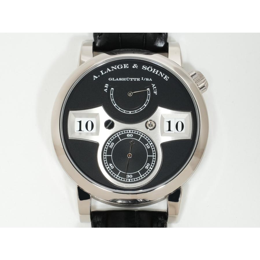 A.ランゲ＆ゾーネ ツァイトヴェルク Ref.140.029 18KWG ブラック文字盤 | A. LANGE & SOHNE | 01