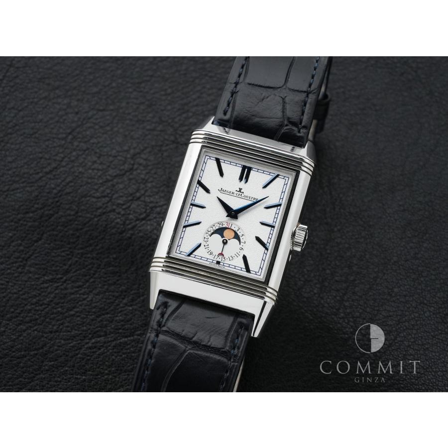 ジャガールクルト レベルソ トリビュート ムーン Ref.Q3958420 ステンレススチール シルバー文字盤 | JAEGER-LECOULTRE | 10